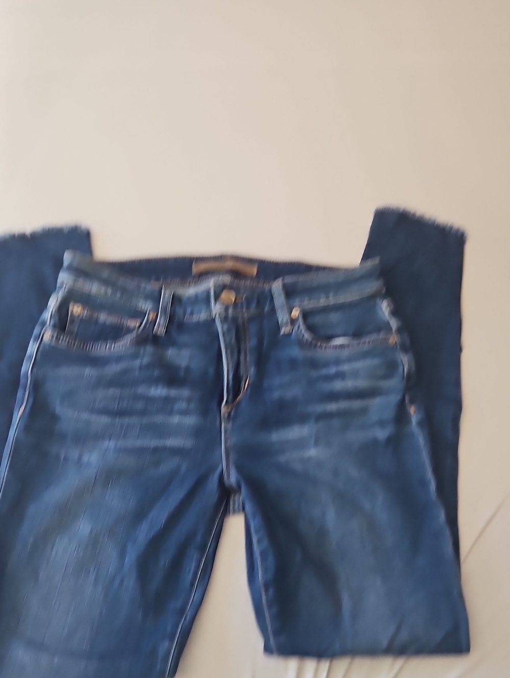 Joe's Jeans Straight Leg Dark Blue Denim